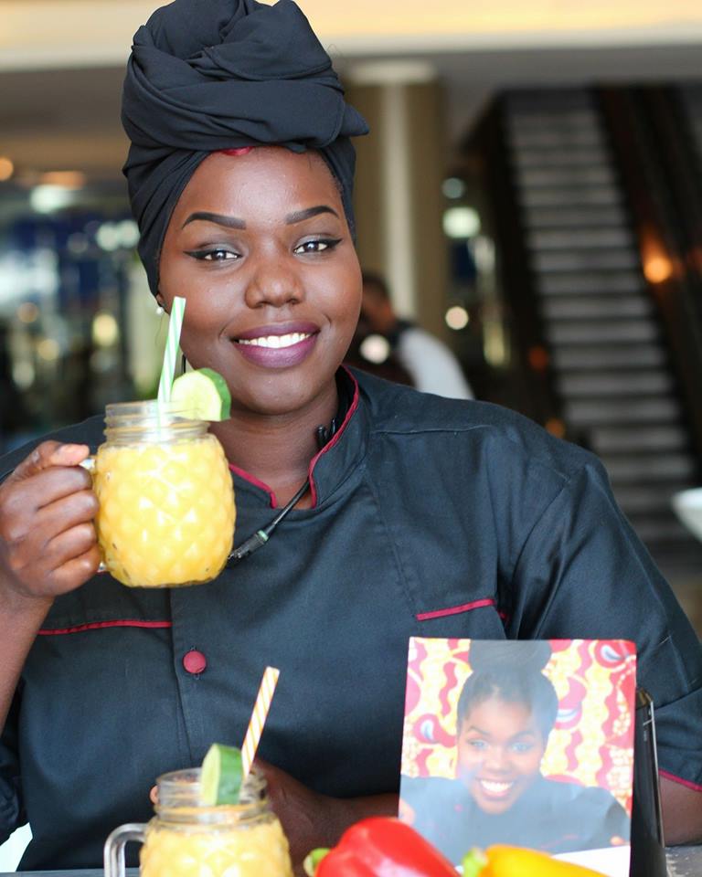 Corinne Erambert, 27 ans et chef d’une entreprise dans le domaine culinaire avec l’agro-alimentaire et les TIC:  » Les Ateliers de Corinne « .